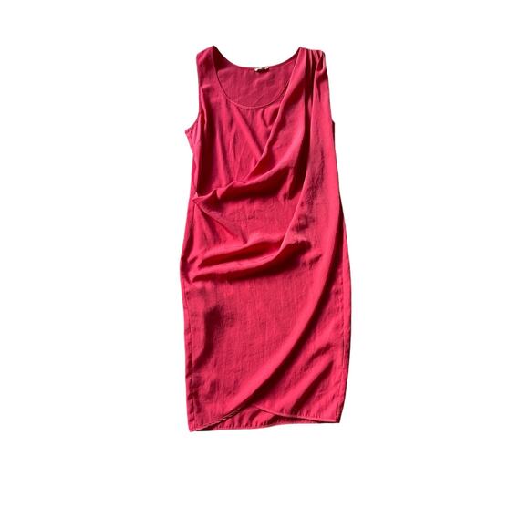 L’AGENCE Womens/Teen Cocktail Mini Dress One Shoulder Pleated Draped Size 4 - Picture 2 of 9